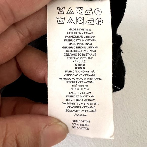 Michael Kors Black Soft Neutral Capsule Tee T shirt Large - Picture 6 of 8